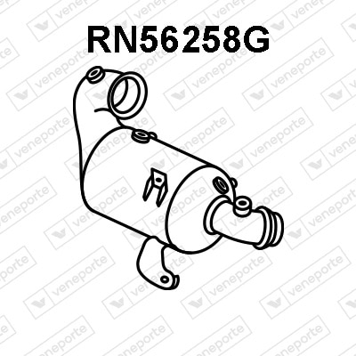 Filtro de partículas Dacia Sandero III · RN56258G