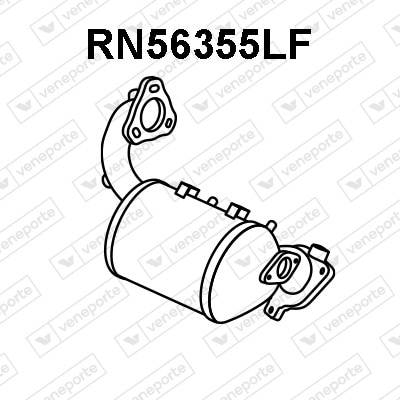 Filtro de partículas Nissan X-trail III · RN56355LF