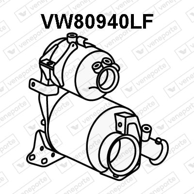 Filtro de partículas VW Golf Sportsvan VII · VW80940LF
