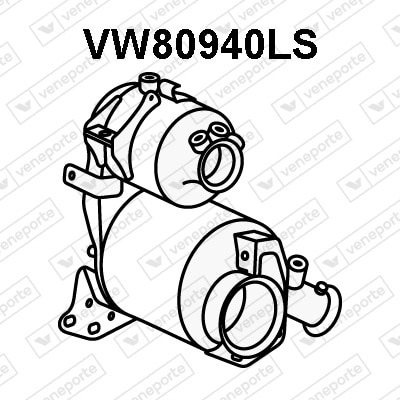 Filtro de partículas VW Golf Sportsvan VII · VW80940LS