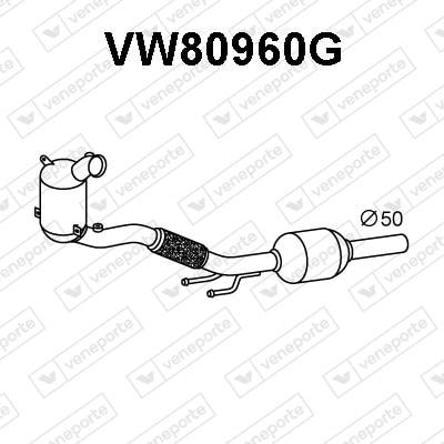 Filtro de partículas SEAT Arona · VW80960G