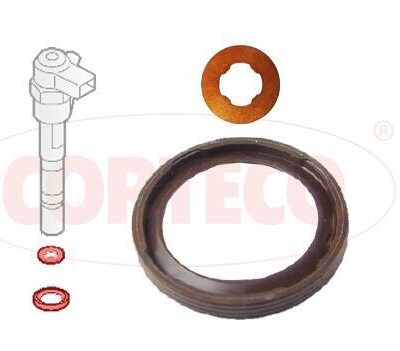 Kit Juntas, Inyector Fiat Punto EVO Furgoneta/hatchback · 49445016