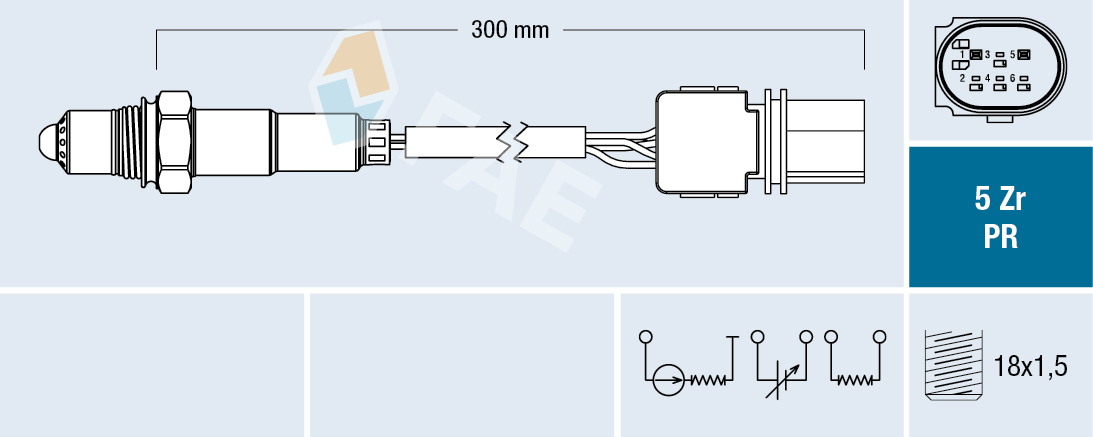 Sonda Lambda Alfa Romeo Giulietta · 75059
