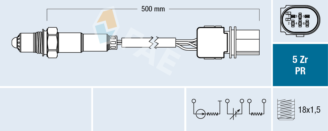 Sonda Lambda Peugeot Boxer Autobús · 75087