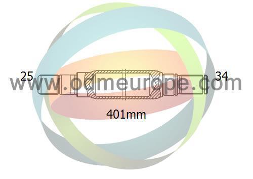 Palier, Diferencial Opel Zafira / Zafira Family B · EST-16-230050