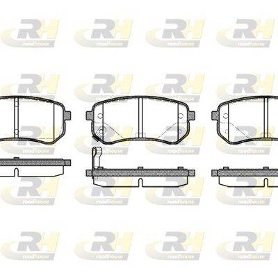 Juego De Pastillas De Freno Hyundai i10 I · 21135.02
