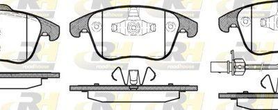 Juego De Pastillas De Freno Audi A4 B8 · 21219.11
