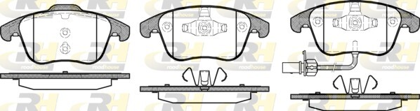 Juego De Pastillas De Freno Audi A4 B8 · 21219.11