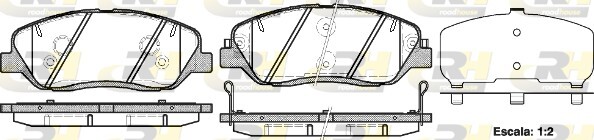Juego De Pastillas De Freno Ssangyong Korando · 21226.02