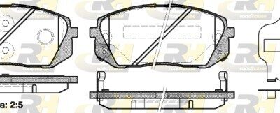 Juego De Pastillas De Freno Hyundai ix35 · 21302.02