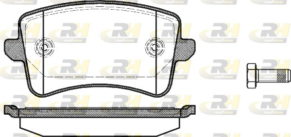 Juego De Pastillas De Freno Audi A4 B8 · 21343.00