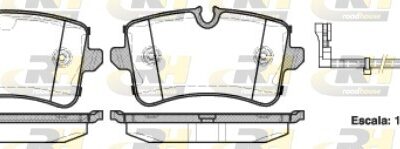 Juego De Pastillas De Freno Audi A6 C7 · 21343.10