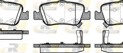 Juego De Pastillas De Freno Toyota Corolla Sedán · 21356.02