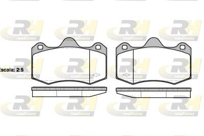 Juego De Pastillas De Freno SEAT Ibiza IV · 21404.00