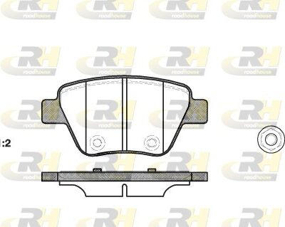 Juego De Pastillas De Freno VW Touran · 21420.00