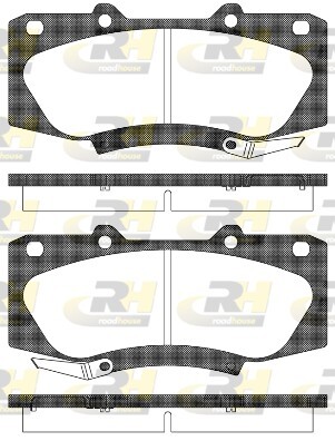 Juego De Pastillas De Freno Toyota Hilux VII Pick-up · 21468.04