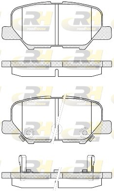 Juego De Pastillas De Freno Mitsubishi Outlander III · 21536.02