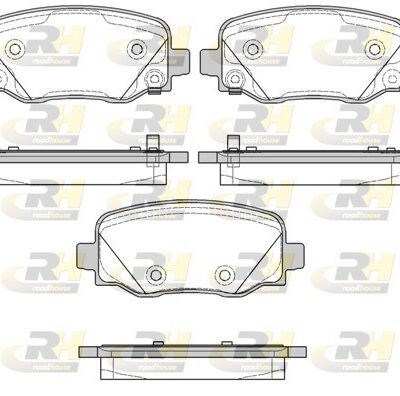 Juego De Pastillas De Freno Jeep Renegade SUV · 21578.02