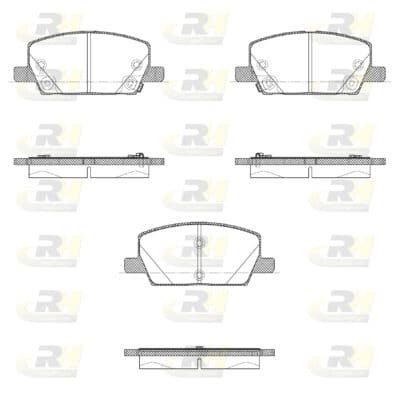 Juego De Pastillas De Freno Opel Mokka / Mokka X · 21670.02