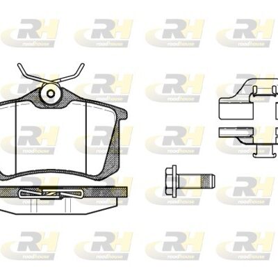 Juego De Pastillas De Freno SEAT Ibiza IV · 2263.03