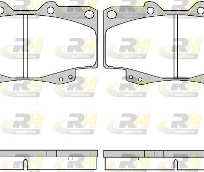 Juego De Pastillas De Freno Toyota Hilux VII Pick-up · 2315.22
