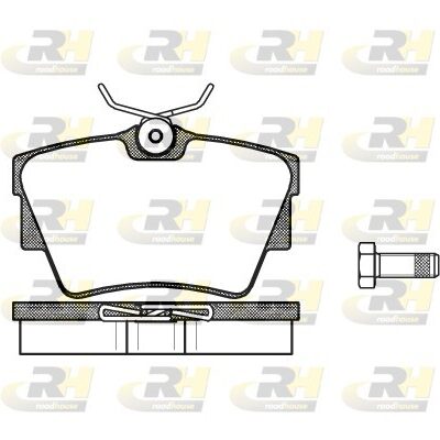 Juego De Pastillas De Freno Renault Trafic III Furgoneta · 2591.30
