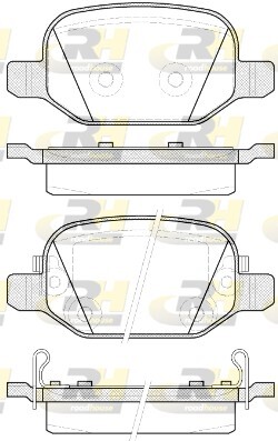 Juego De Pastillas De Freno Fiat 500L · 2727.52