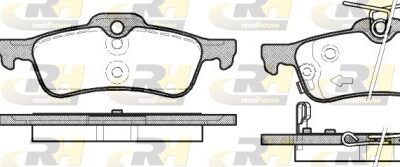 Juego De Pastillas De Freno Toyota Yaris · 2862.02