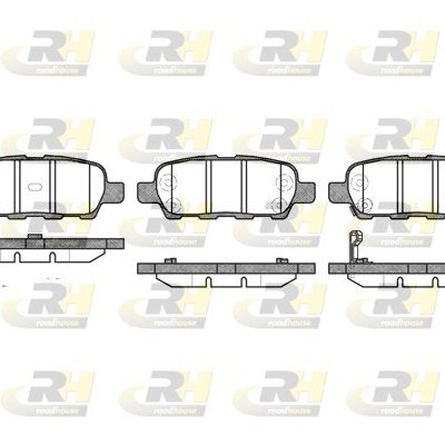 Juego De Pastillas De Freno Nissan X-trail II · 2876.01