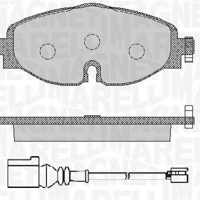 Juego De Pastillas De Freno VW Tiguan · 363916060715