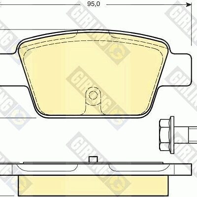 Juego De Pastillas De Freno Fiat Bravo II · 971.00