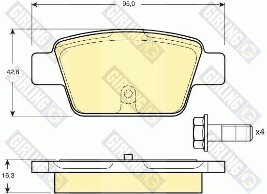 Juego De Pastillas De Freno Fiat Bravo II · 971.00