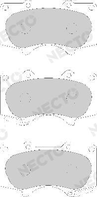 Juego De Pastillas De Freno Toyota Land Cruiser Prado · FD7123A