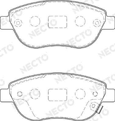 Juego De Pastillas De Freno Opel Corsa D · FD7262A