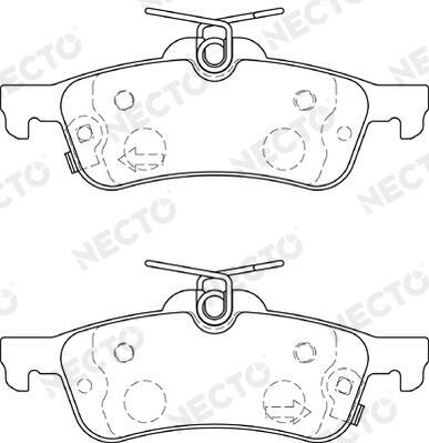 Juego De Pastillas De Freno Toyota Yaris · FD7334A