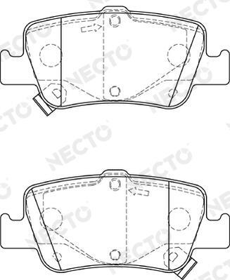 Juego De Pastillas De Freno Toyota Auris Station Wagon · FD7341A