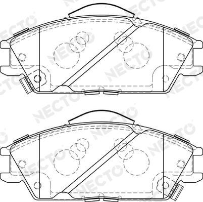 Juego De Pastillas De Freno Hyundai Accent II Sedán · FD7360A