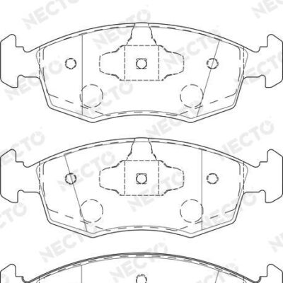 Juego De Pastillas De Freno Fiat Panda · FD7538A