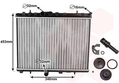 Radiador, Refrigeración Del Motor Peugeot 208 I · 40002255