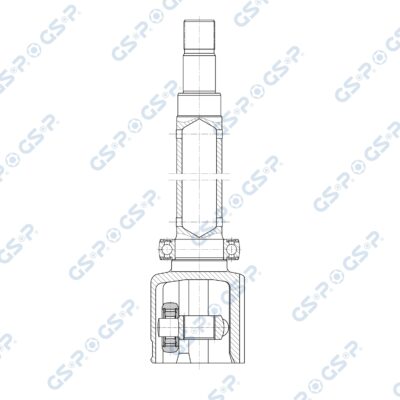 Juego De Articulación, Árbol De Transmisión Ford Galaxy III · GSP-602393