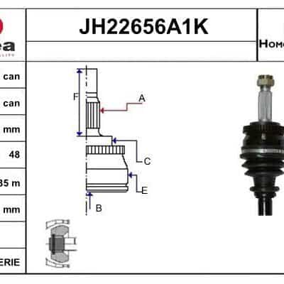 Juego De Articulación, Árbol De Transmisión Hyundai Tucson · JH22656A1K