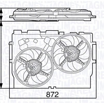 Ventilador, Refrigeración Del Motor Peugeot Boxer Autobús · 069422582010