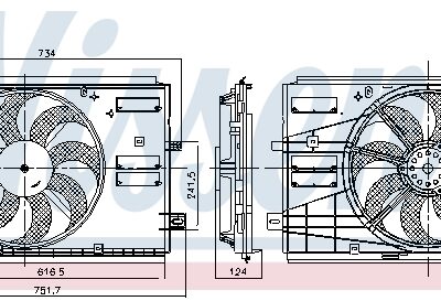 Ventilador, Refrigeración Del Motor Peugeot 308 II · 85973