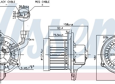 Ventilador Habitáculo Hyundai i30 · 87537
