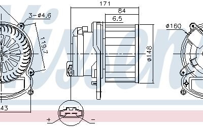 Ventilador Habitáculo Renault Kadjar · 87635